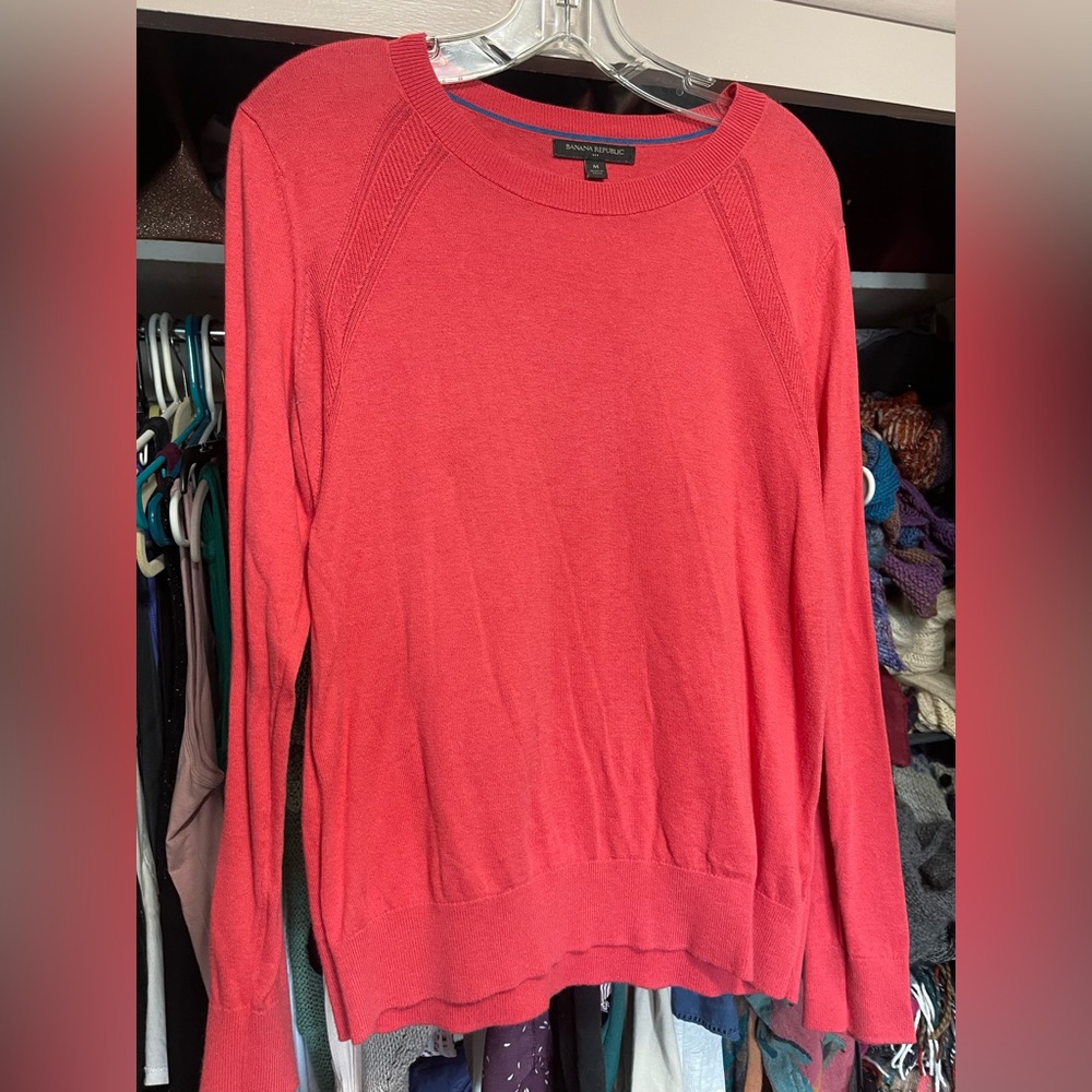 Banana Republic Salmon Summer Sweater